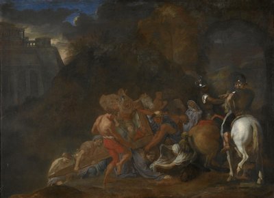 The Road to Calvary by Charles Le Brun